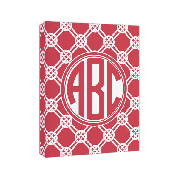 Celtic Knot 8x10 - Canvas Print - Angled View