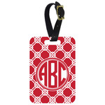 Celtic Knot Metal Luggage Tag w/ Monogram