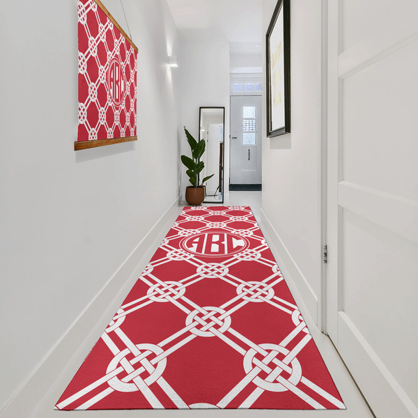 Celtic Knot Area Rug Sizes - In Context (vertical)