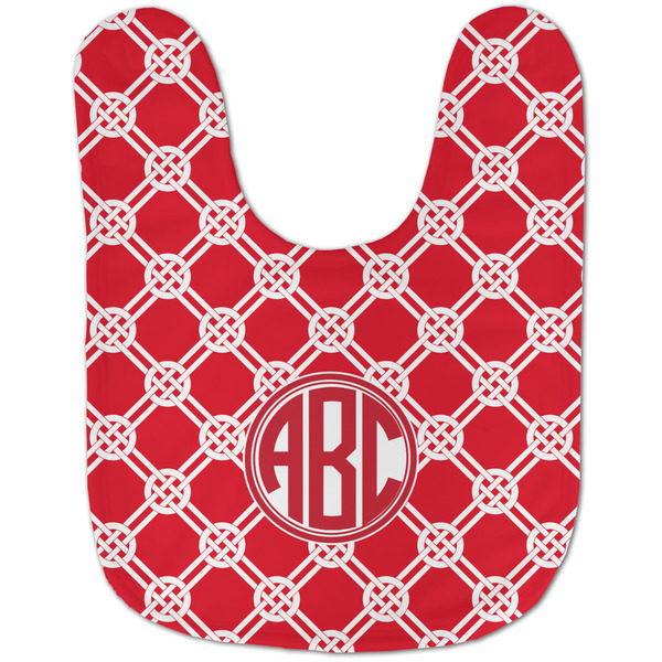 Celtic Knot Baby Bib - AFT flat