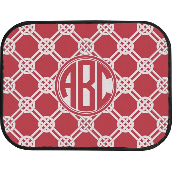 Celtic Knot Custom Car Floor Mats (Back Seat)