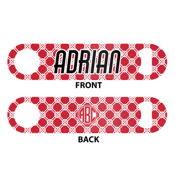 Celtic Knot Bar Bottle Opener - White - Approval