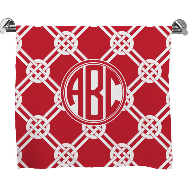 Custom Celtic Knot Bath Towel (Personalized)