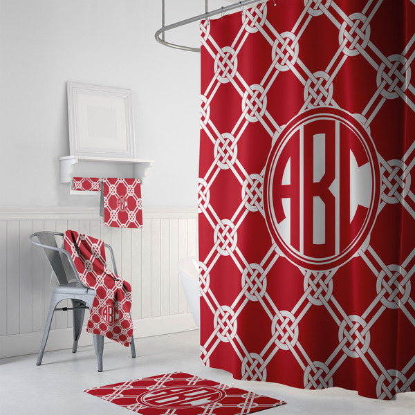 Celtic Knot Bath Towel Sets - 3-piece - In Context