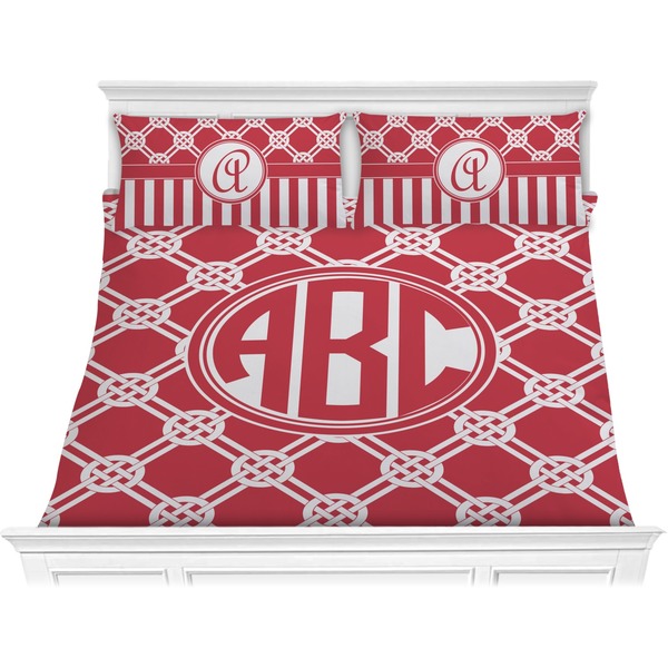 Custom Celtic Knot Comforter Set - King (Personalized)