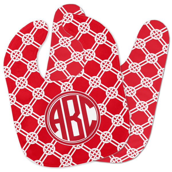 Custom Celtic Knot Baby Bib w/ Monogram
