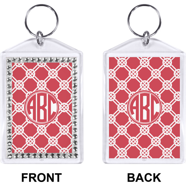 Celtic Knot Bling Keychain (Front + Back)