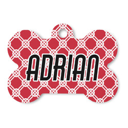 Celtic Knot Bone Shaped Dog ID Tag (Personalized)