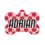 Celtic Knot Bone Shaped Dog ID Tag - Small (Personalized)