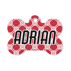 Celtic Knot Bone Shaped Dog ID Tag - Small (Personalized)