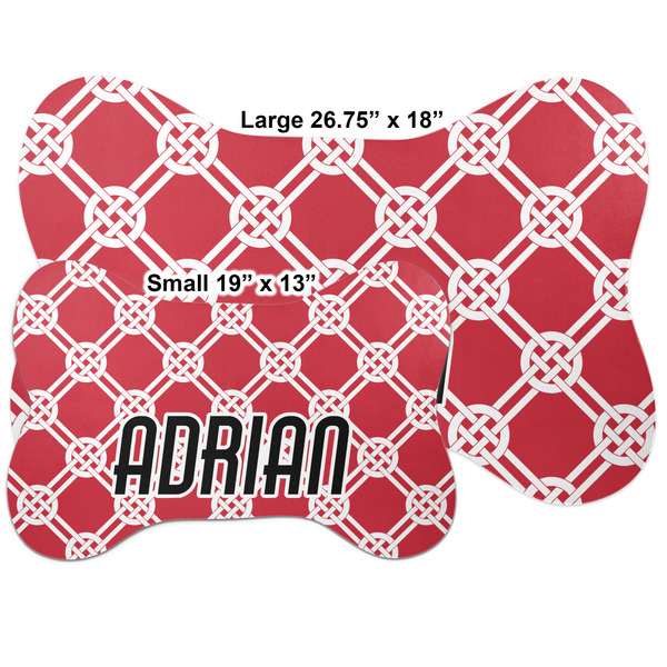 Celtic Knot Bone Shaped Mat Comparison