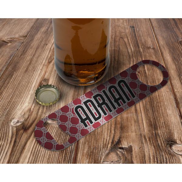 Celtic Knot Bottle Opener - In Use
