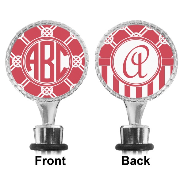 Celtic Knot Bottle Stopper - Front and Back