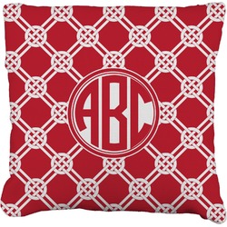 Celtic Knot Faux-Linen Throw Pillow 16" (Personalized)