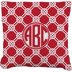 Celtic Knot Faux-Linen Throw Pillow 26" (Personalized)