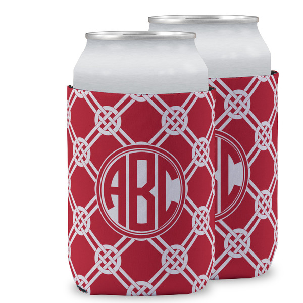 Custom Celtic Knot Can Cooler (12 oz) w/ Monogram