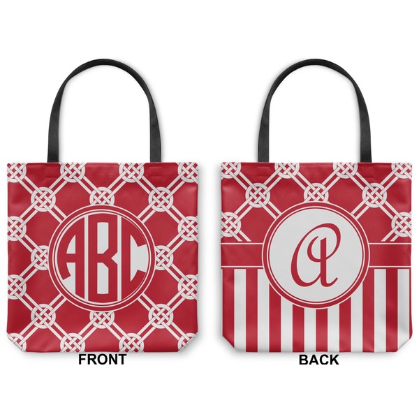 Celtic Knot Canvas Tote - Front and Back