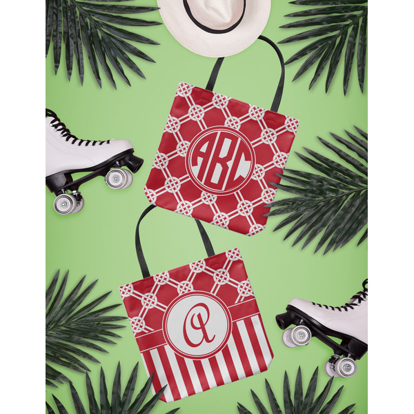 Celtic Knot Canvas Tote Lifestyle Front and Back