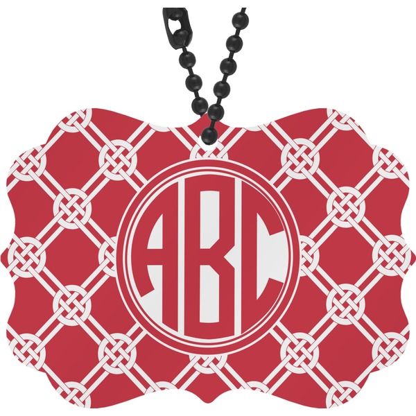 Custom Celtic Knot Rear View Mirror Charm (Personalized)