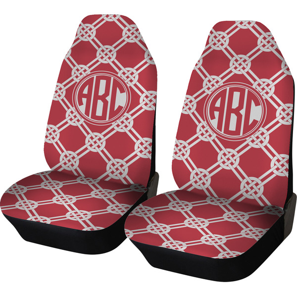 Custom Celtic Knot Car Seat Covers (Set of Two) (Personalized)