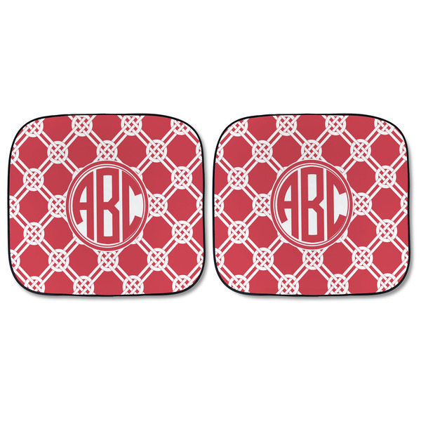 Celtic Knot Car Sun Shades - FRONT