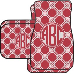 Celtic Knot Car Floor Mats Set - 2 Front & 2 Back (Personalized)