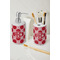 Celtic Knot Ceramic Bathroom Accessories - LIFESTYLE (toothbrush holder & soap dispenser)