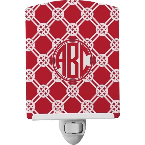 Custom Celtic Knot Ceramic Night Light (Personalized)