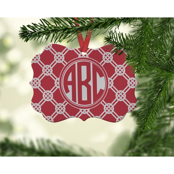 Celtic Knot Christmas Ornament (On Tree)