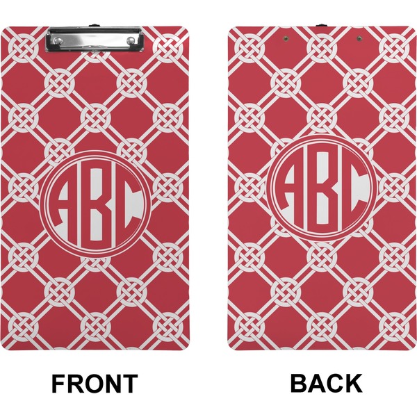 Celtic Knot Clipboard (Legal) (Front + Back)