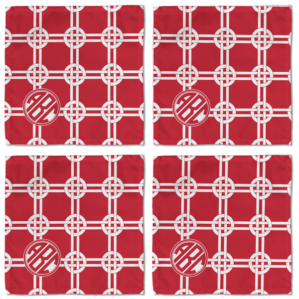 Celtic Knot Cloth Napkins - Personalized Lunch (APPROVAL) Set of 4