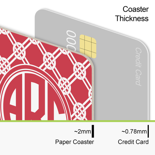 Celtic Knot Coaster Thickness