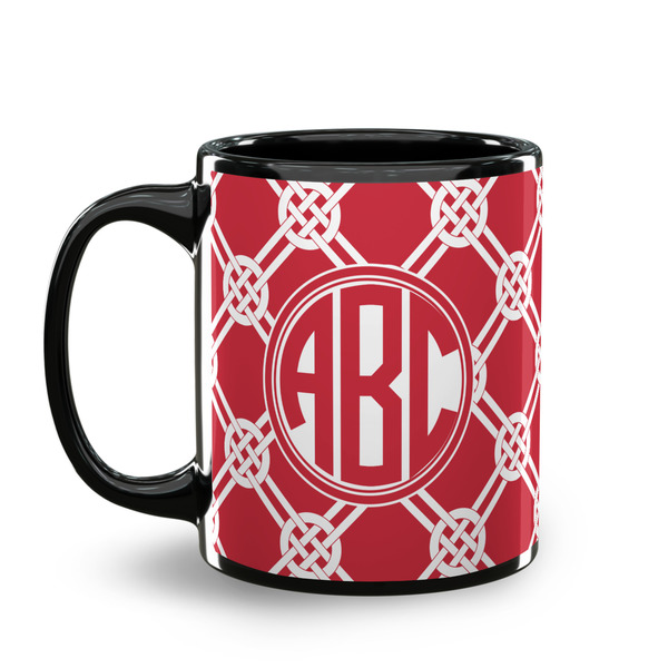 Celtic Knot Coffee Mug - 11 oz - Black