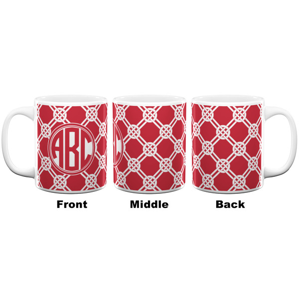 Celtic Knot Coffee Mug - 11 oz - White APPROVAL