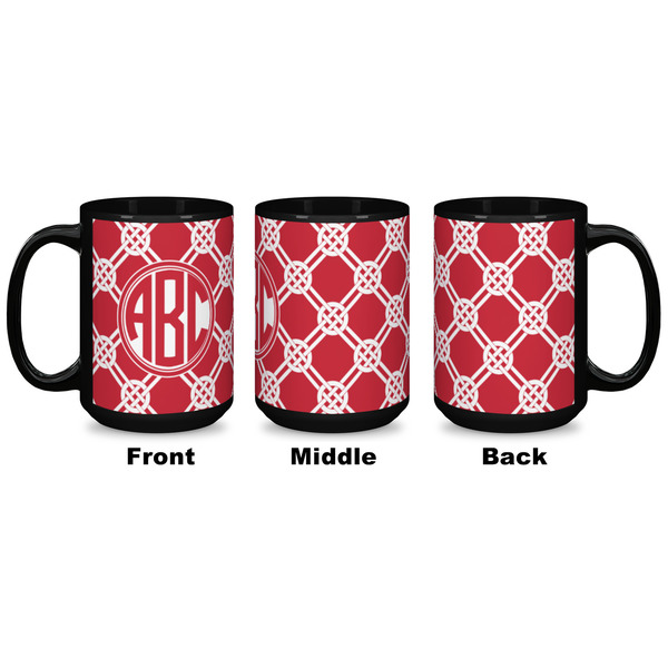 Celtic Knot Coffee Mug - 15 oz - Black APPROVAL