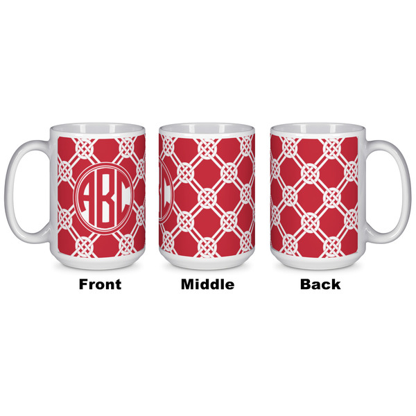 Celtic Knot Coffee Mug - 15 oz - White APPROVAL