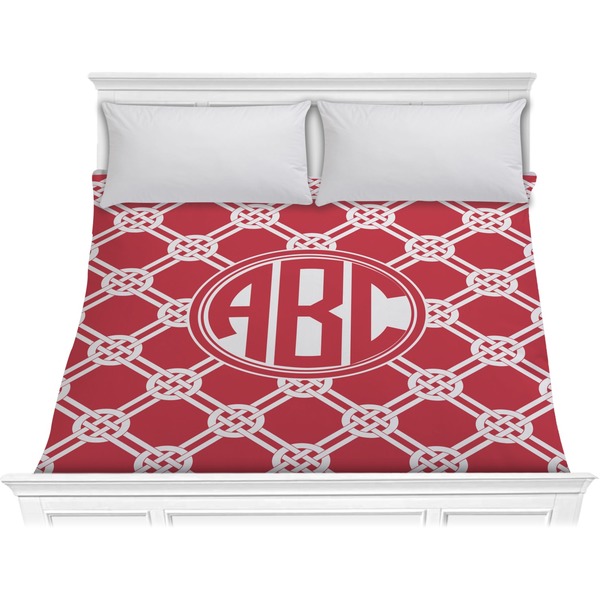 Custom Celtic Knot Comforter - King (Personalized)