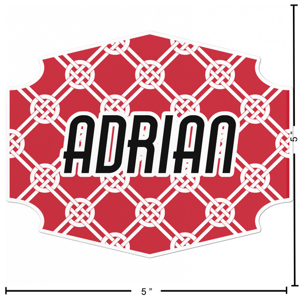 Celtic Knot Custom Shape Iron On Patches - L - APPROVAL