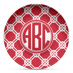 Celtic Knot Microwave Safe Plastic Plate - Composite Polymer (Personalized)