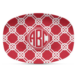 Celtic Knot Plastic Platter - Microwave & Oven Safe Composite Polymer (Personalized)