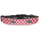 Celtic Knot Deluxe Dog Collar - Large (13" to 21") (Personalized)