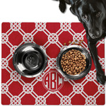 Celtic Knot Dog Food Mat - Large w/ Monogram