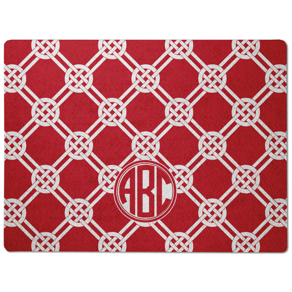 Celtic Knot Dog Food Mat - Medium without bowls