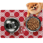 Celtic Knot Dog Food Mat - Small w/ Monogram