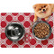 Celtic Knot Dog Food Mat - Small LIFESTYLE
