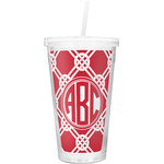 Celtic Knot Double Wall Tumbler with Straw (Personalized)
