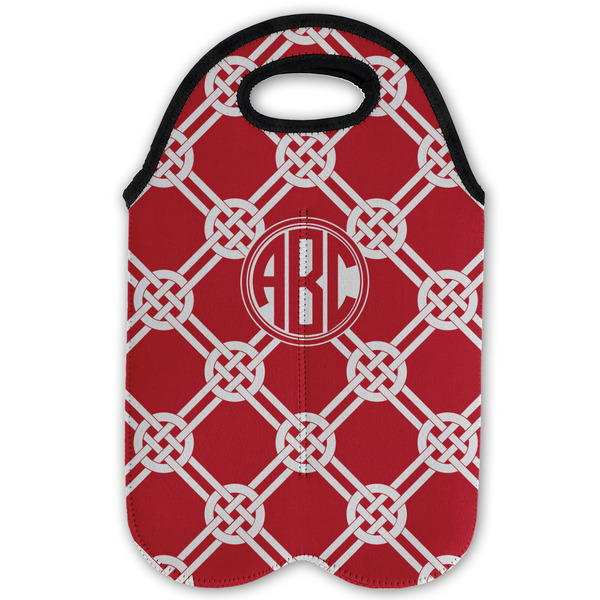 Celtic Knot Double Wine Tote - Flat (new)