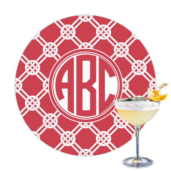 Custom Celtic Knot Printed Drink Topper (Personalized)