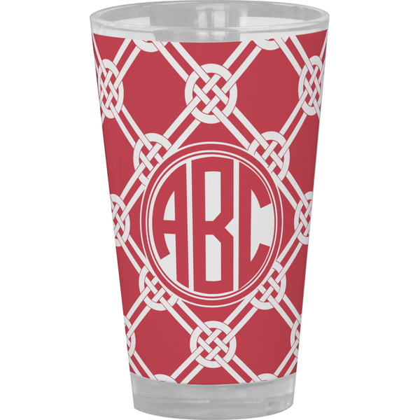 Custom Celtic Knot Pint Glass - Full Color (Personalized)