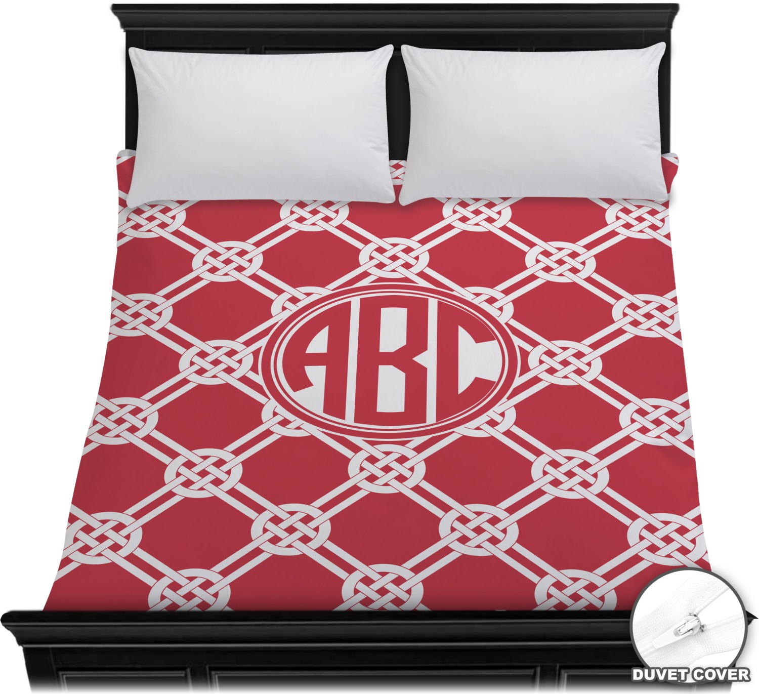 Celtic Knot Duvet Cover Full Queen Personalized Youcustomizeit